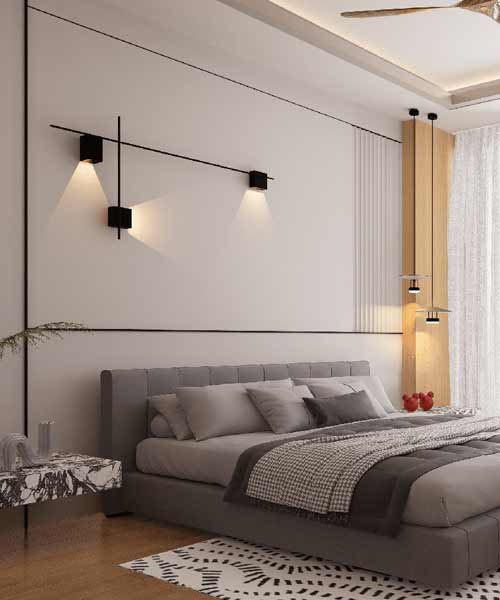 Luxury bedrooms in Atam Vatika
